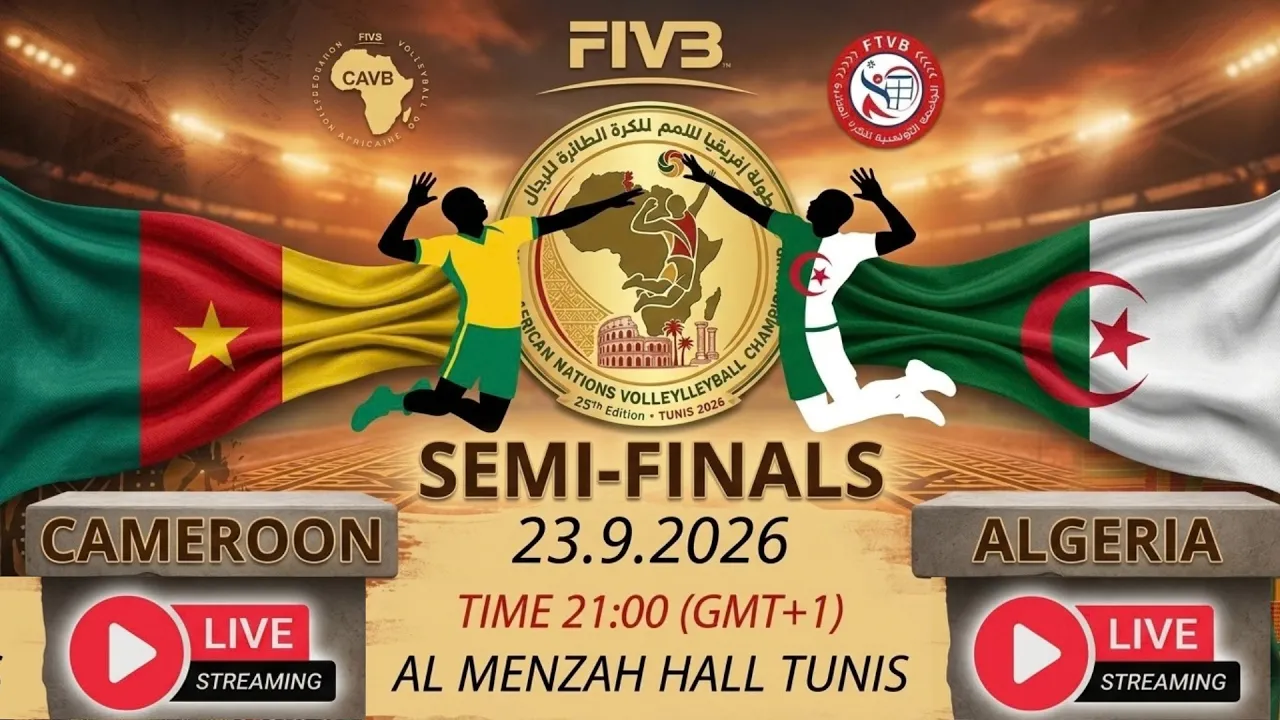 DAY 9 / SEMIFINALS / CAMEROON (CMR) VS ALGERIA (ALG) 2026-09-23 20:31