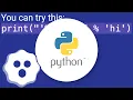 How can I fill out a Python string with spaces