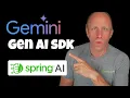 Spring AI 1 1 0 is HERE Google Gemini Integration Made EASY No More Vertex