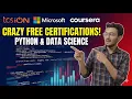 Top 5 FREE Certificates for Python IT Add To Your Resume NOW Channel vickyjha1232