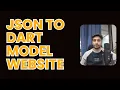 Flutter Convert JSON to Dart Model Class JSON Serialisation