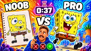 NOOB vs PRO Artist for $100!