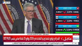رئيس الفدرالي  قمنا بالتوقف مؤقتا  عن خفض الفائدة لمعرفة ما قد يحصل دندنها