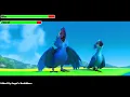 Rio 2011 Flying Scene with healthbars
