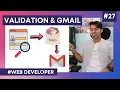 Website Development in Hindi Add Form Validation Get Message on Gmail