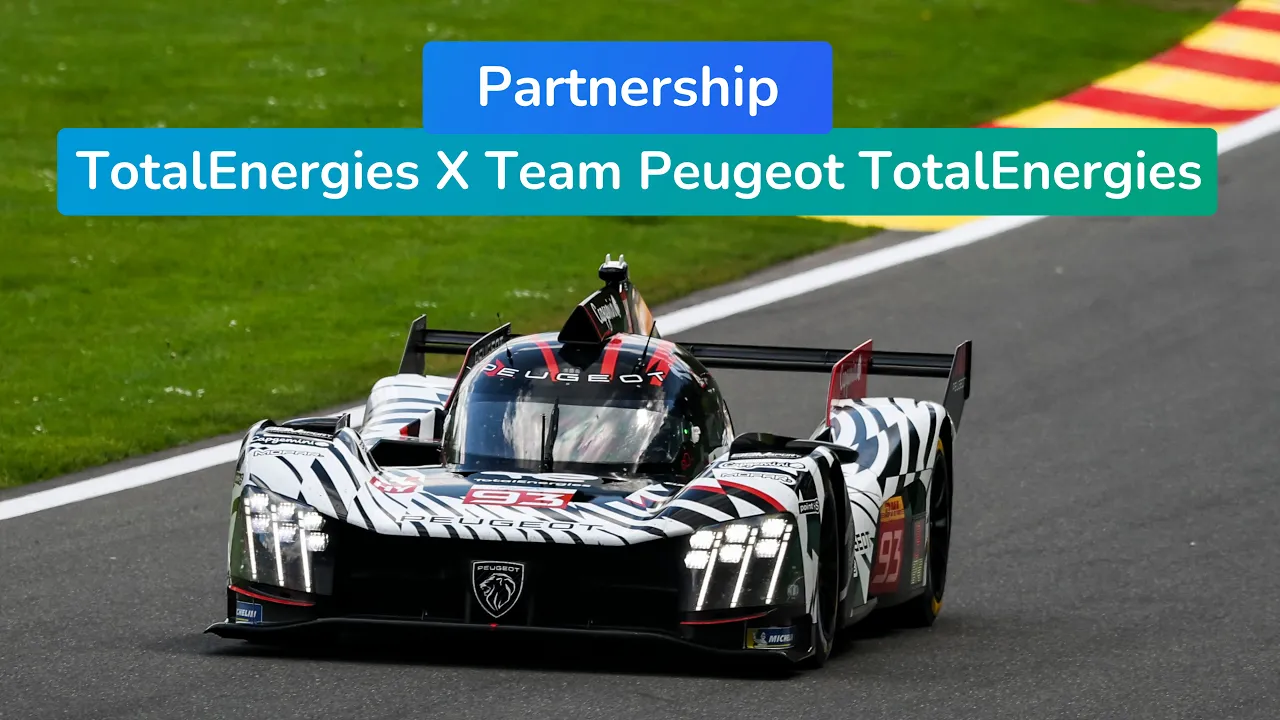 Partnership - TotalEnergies X Team Peugeot TotalEnergies 2026 : Youtube video player