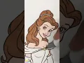 Disney Princess Belle Beauty and the Beast Coloring Page Kiddie Playtime