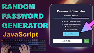 ASMR Programming - Password Generator using JavaScript