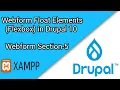 Webform Layout Flexbox in Drupal 10 - Section 5 Drupal Tutorial
