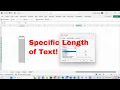 Data Validation to Only Allow A Specific Length of Text in Excel Only Enter Five Digit Zip Code