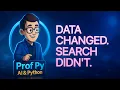 SQLite FTS5 External Content in Python Keep the Index in Sync