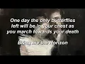Download Lagu Bring me the Horizon - One day the only butterflies left will be in your chest (Lyrics)