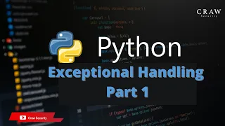 Python Programming Tutorial Exception Handling part 1