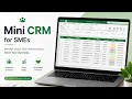 Perfect CRM solution for startups freelancers SMEs Check out Description box for Formula s