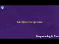 Multiple Exceptions