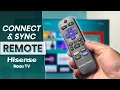 HiSense Roku TV How to Pair Remote Connect Sync