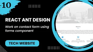 React JS - Work on contact form using forms component