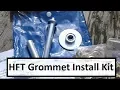 How to use a Grommet Installation Tool Kit HFT Item 30037