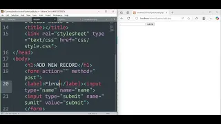 Part 7 PHP Lesson Adding Records