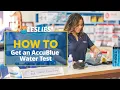 How to Get an AccuBlue Water Test Leslie s
