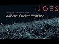 JavaScript Malware-Grade Obfuscation Workshop Shlomit Chkool