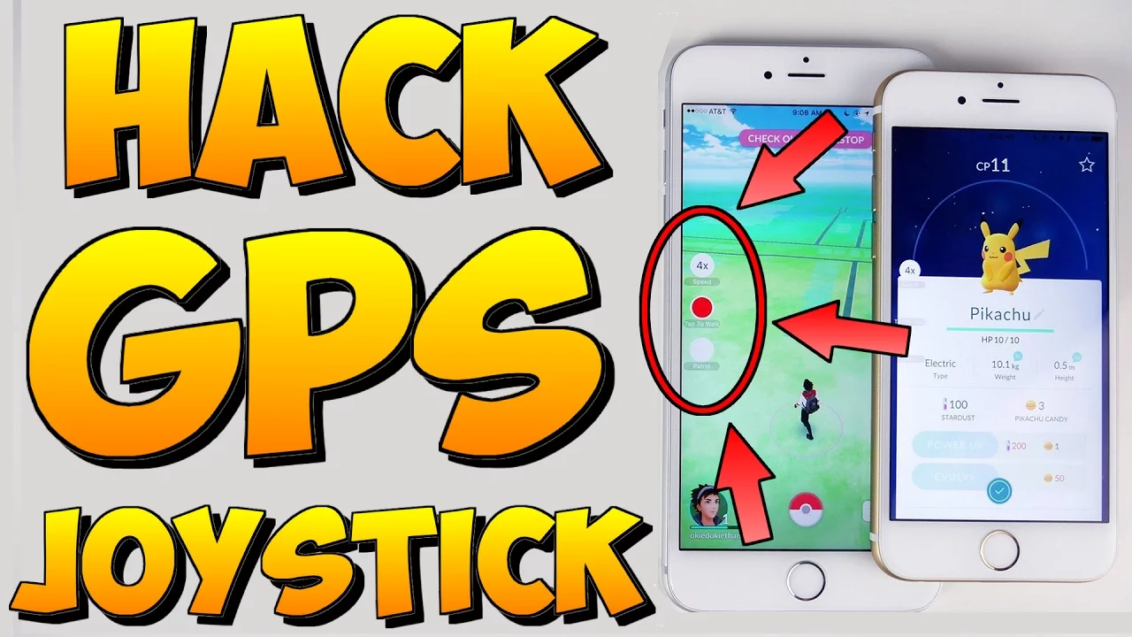 POKÉMON GO HACK ANDROID JOUER SANS BOUGER AVEC UN JOYSTICK! NO ROOT FLY GPS F