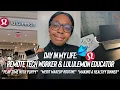 Day in my Life Tech Educator Balances Work - Merit Makeup Health Meal More