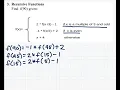 ACSL 2019 Contest 1 Problem 3 Recursive Functions Junior Division