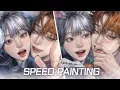 [Speed Painting] Nick x Judy 🦊🐰