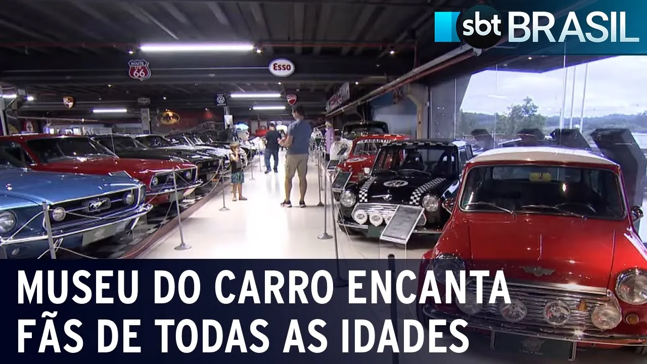 Novo museu em São Roque (SP) reúne relíquias sobre rodas | SBT Brasil (09/12/23)
