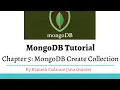MongoDB Tutorial 5 - MongoDB Create Collection