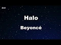 Download Lagu Halo - Beyoncé Karaoke 【No Guide Melody】 Instrumental