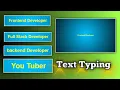 Typed js Tutorial In 5 Minutes Easy Tutorials Step-by-Step
