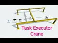 How to use Crane task executor in flexsim software