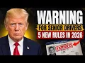 Over 65 These 5 NEW Driving Rules Could Take Away Your License in 2026