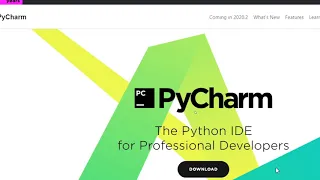 Install Python and Pycharm for Network Programming and Internet of thing