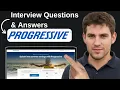 PROGRESSIVE INTERVIEW QUESTIONS ANSWERS How to PASS a Progressive Insurance Interview