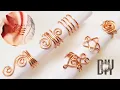 6 simple earcuff patterns 2-5 minutes DIY handmade jewelry ideas LanAnhHandmade 920