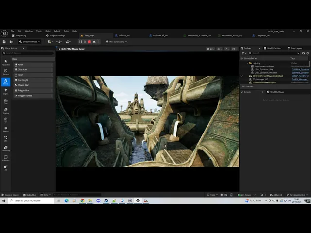MORROWIND running in Unreal Engine 5.6