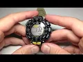 Casio Protrek PRG-240 Set Latitude and Longitude