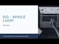 Java Programming Topic 13 - Do While Loop Taglish