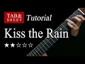 Download Lagu Kiss the Rain - Guitar Lesson + TAB