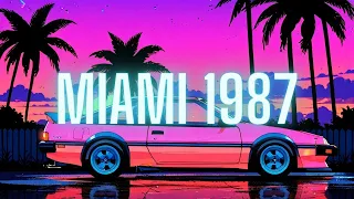 It's 1987, and You're Driving in Miami  | Ultimate Synthwave Mix 2025