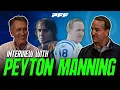 Cris Collinsworth w Peyton Manning on Arch Manning ManningCast and how PFF has changed football