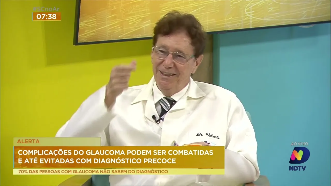 Maioria das pessoas com glaucoma não conhecem o diagnóstico da doença