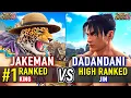 T8 JAKEMAN Ranked King vs DADANDANI Jin Tekken 8 High Level Gameplay