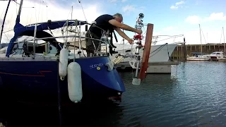 Just About Sailing November 2016 – Sea Feather Self-steering Windvane, Installation and sea trial