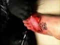 My Heart Locket Foot Tattoo