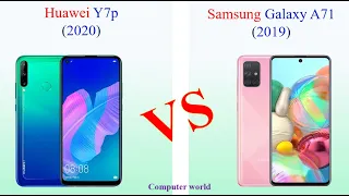 Huawei Y7p 2020 Vs Samsung Galaxy A71 2019  Huawei Y7p 2020 Vs Samsung Galaxy A71 2019