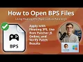 BPS File Extension Binary Patching System ROM Patch Files